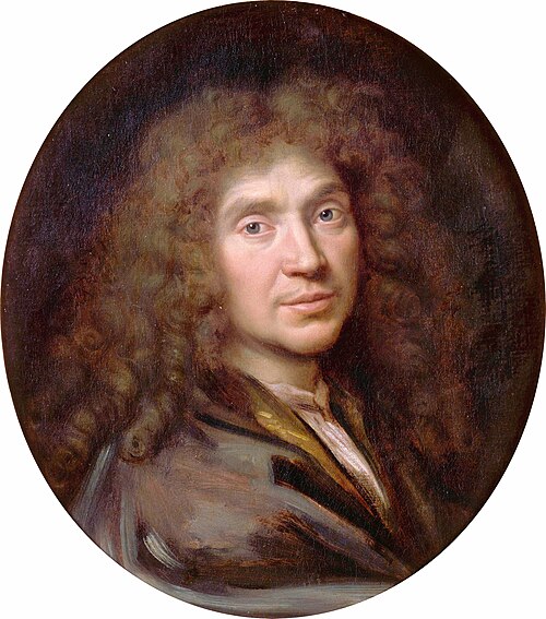 Portrait de Molière par Pierre Mignard, vers 1658