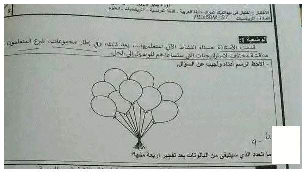 الوثيقة المرفقة بالسؤال